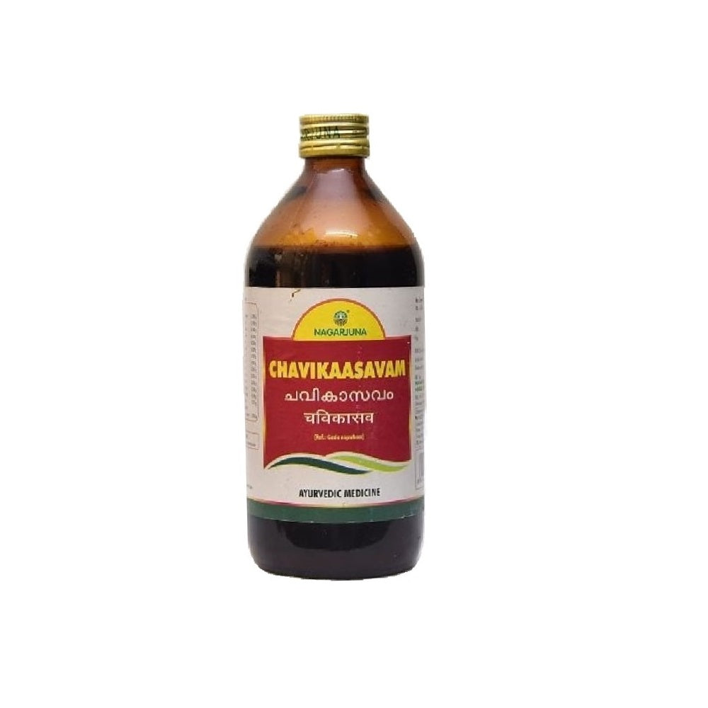 Nagarjuna Ayurveda Chavikaasavam Liquid 450ml