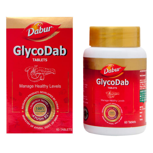 Dabur Ayurvedic GlycoDab 60 Tablets