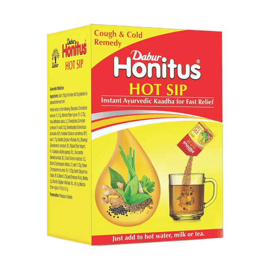 Dabur Ayurvedic Honitus Hot Sip 4g x 7 Sachets