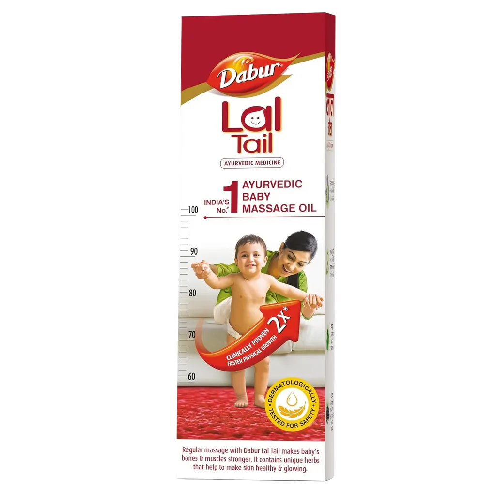 Dabur Lal Tail Ayurvedic Baby Oil