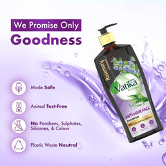 Dabur Ayurvedic Vatika Rosemary & Seaweed Anti Hair fall Shampoo 640ml