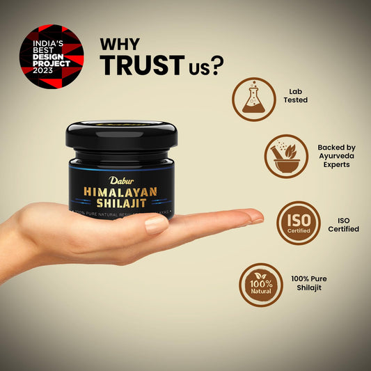 Dabur Himalayan Shilajit Resin 10g & 15g