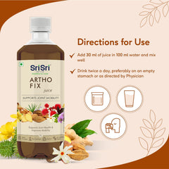 Sri Sri Tattva Ayurvedic Artho Fix Juice Supports Joint Mobility 1 Litre