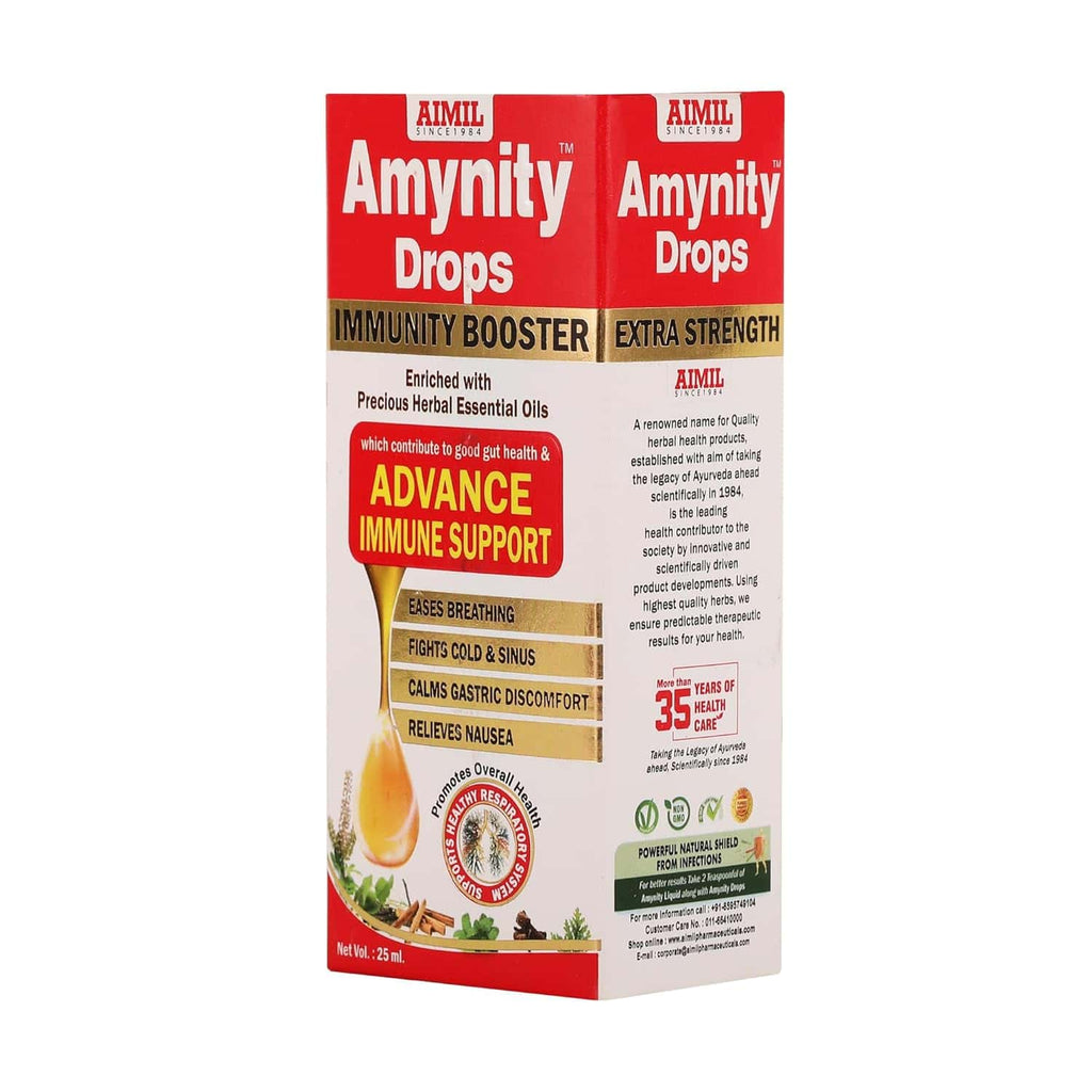 Aimil Amynity Plus Ayurvedic Immune Support Drops & Liquid