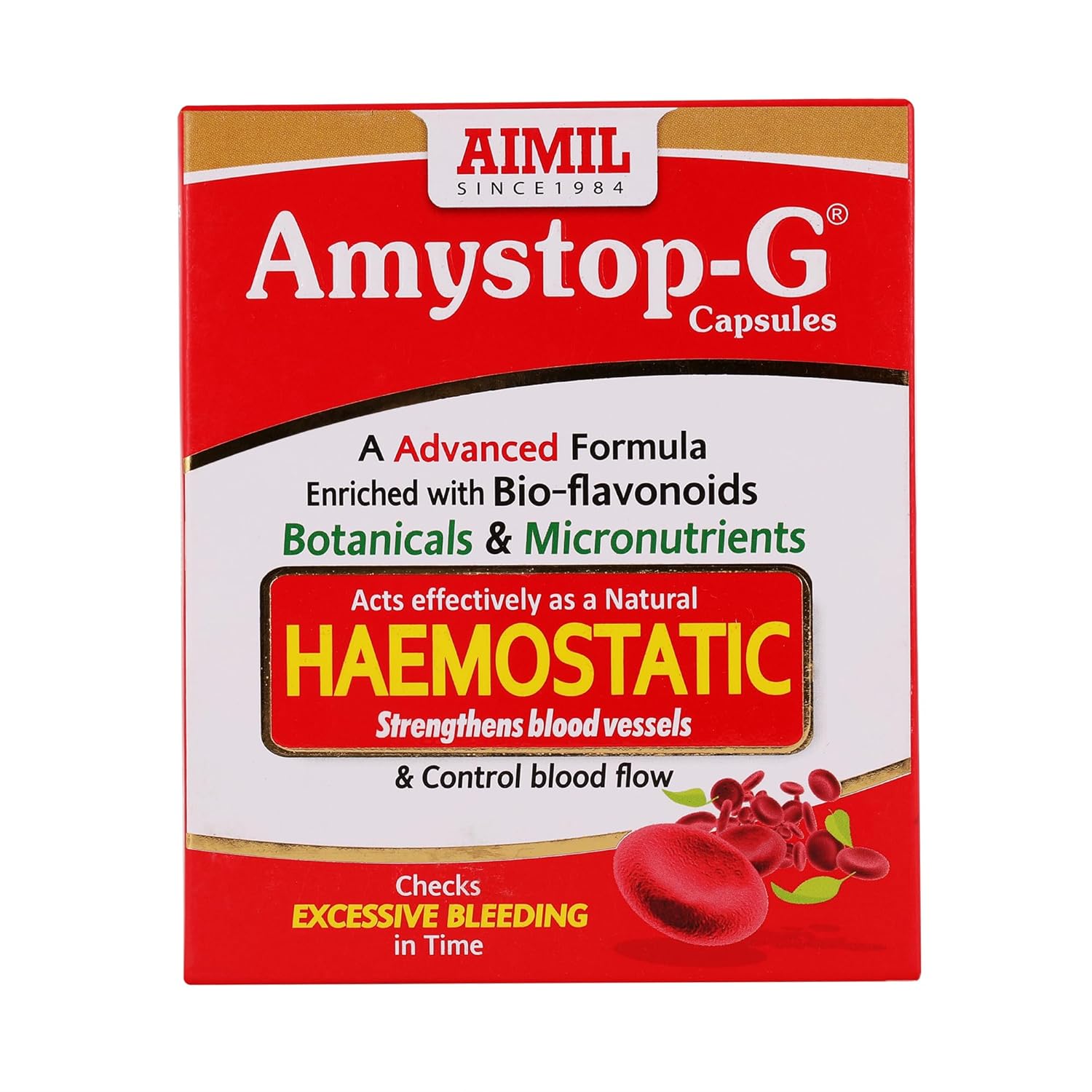 Aimil Ayurvedic Amystop G 20 Capsule