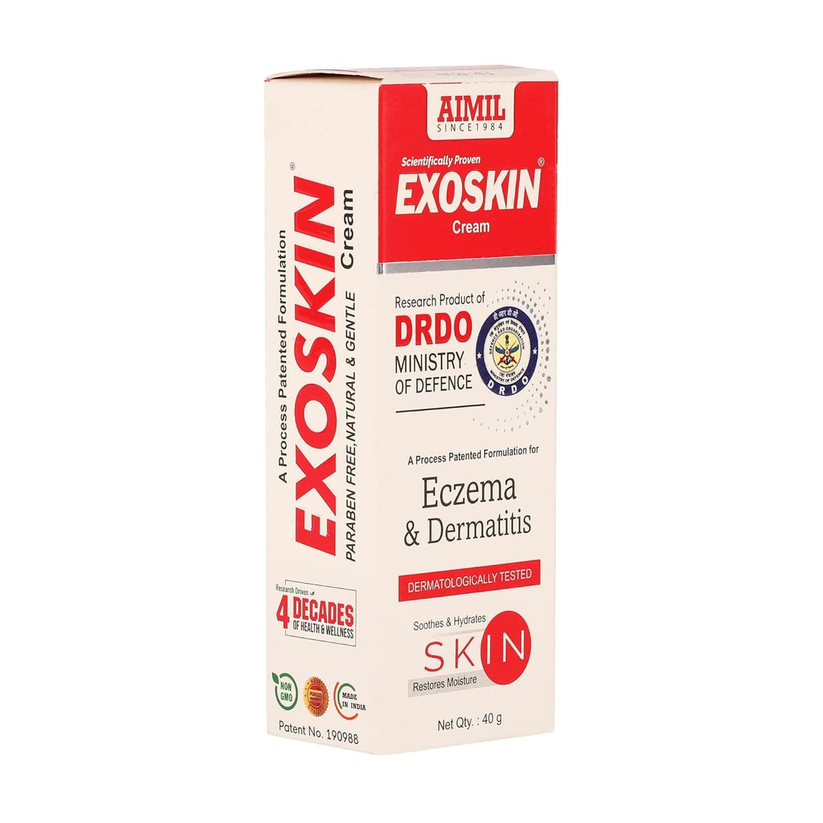 Aimil Exoskin Ayurvedic Eczema & Dermatitis Cream – 40g