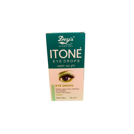 Itone Ayurvedic Herbal Eye Drops Natural Allergies 10ml Pack of 10