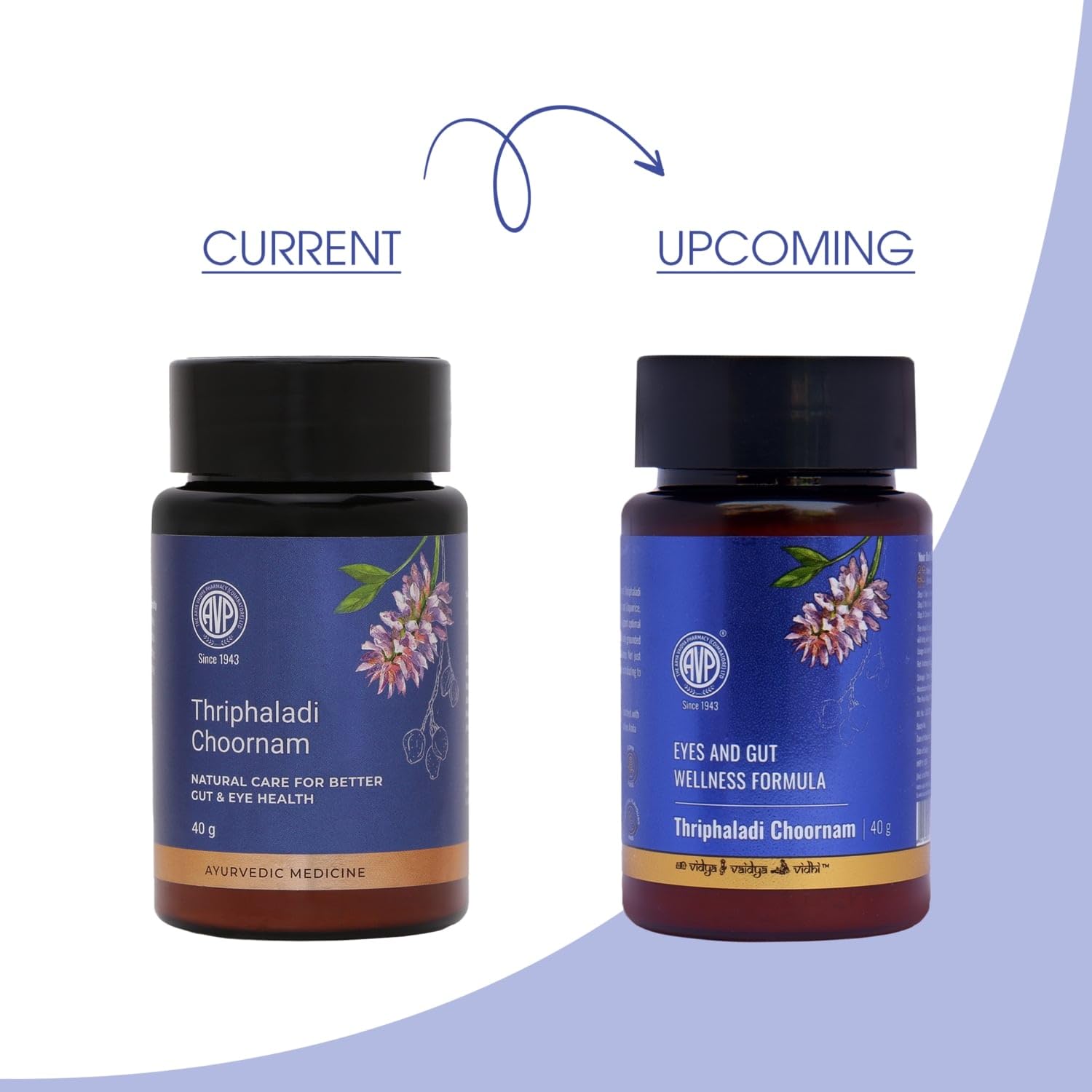 AVP Ayurvedic Triphaladi Choornam Powder 40g