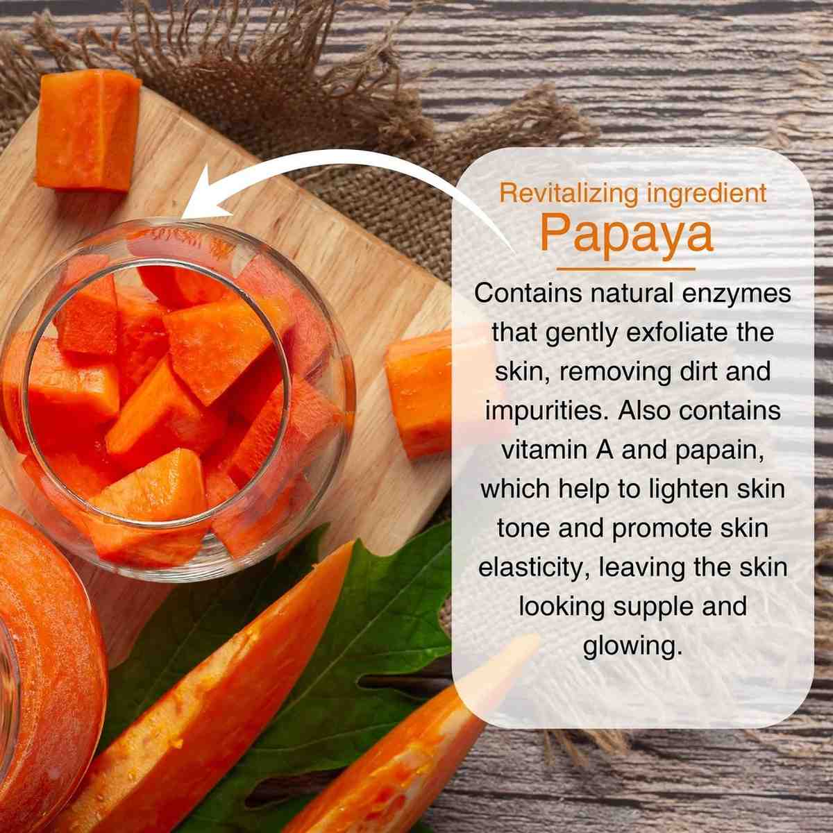 Aimil Ayouthveda Cosmetics Papaya Vera Facewash 100gm