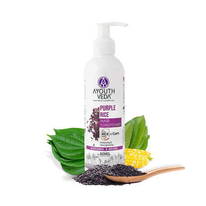 Aimil Ayouthveda Cosmetics Purple Rice Hair Conditioner 200ml