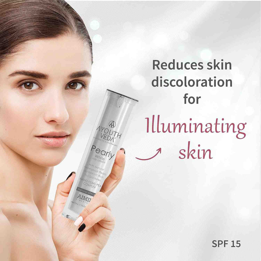 Aimil Ayouthveda Cosmetics Pearly White Day Cream 50gm