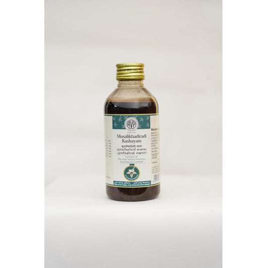 AVP Ayurvedic Musaleekhadiradi Kashayam Liquid 200ml