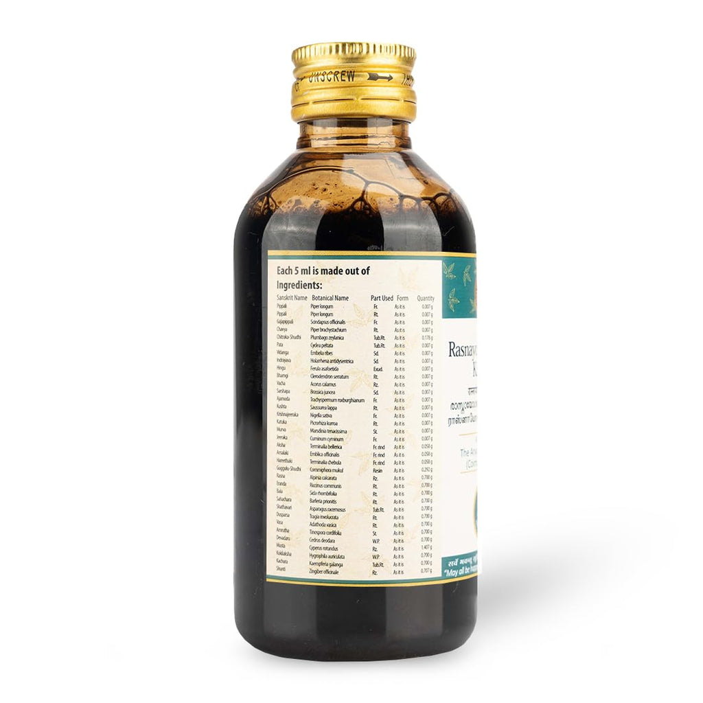 AVP Ayurvedic Rasnayogarajagulgulu Kashayam Liquid 200ml