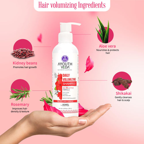 Aimil Ayouthveda Cosmetics Daily Volumizing Shampoo 200ml