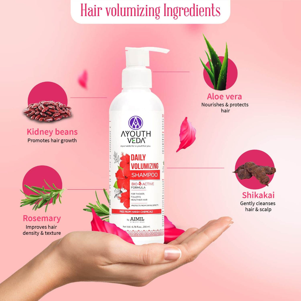 Aimil Ayouthveda Daily Volumizing Shampoo – 200ml