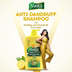 Dabur Ayurvedic Vatika Naturals Anti Dandruff Hair Shampoo