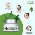 Aimil Ayouthveda Cosmetics Hemp Seed Anti Wrinkle Cream 50g