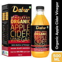 Dabur Ayurvedic Himalayan Organic Apple Cider Vinegar Drink Liquid 500ml