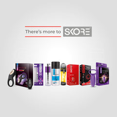 Skore Nothing Climax Delay,Chocolate & Strawberry Flavored Thinnest Condoms