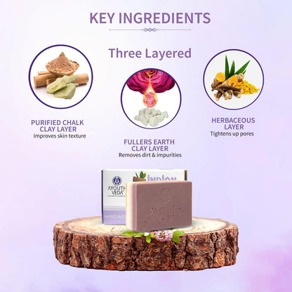 Aimil Ayouthveda Cosmetics Indian Clay Handmade Soap 100Gm