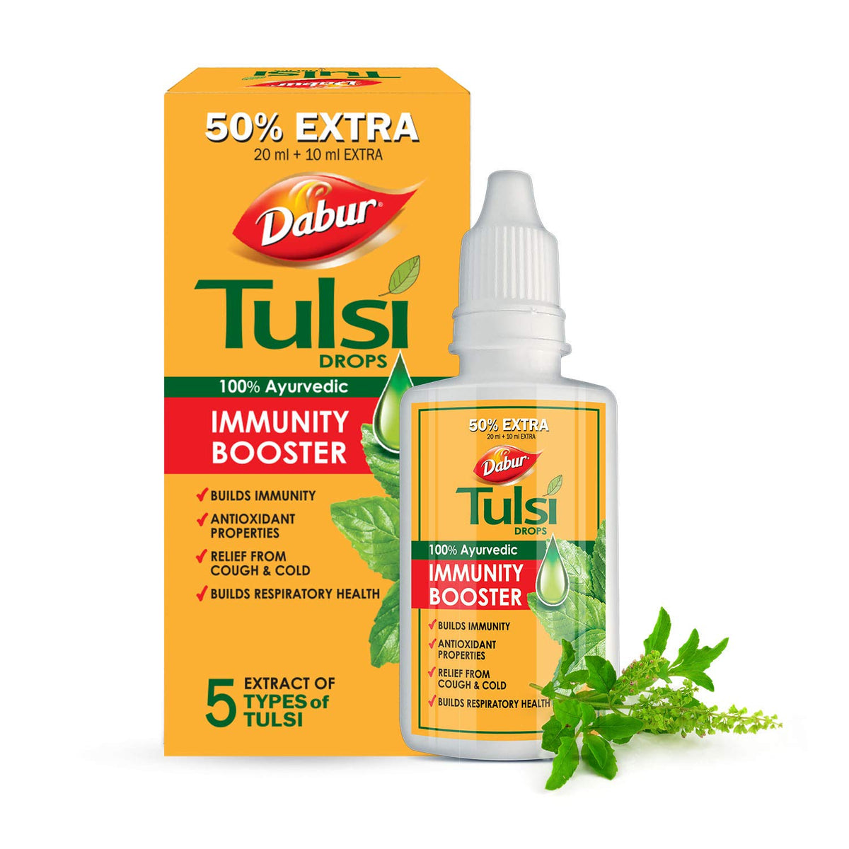 Dabur Ayurvedic Tulsi Drops 30ml