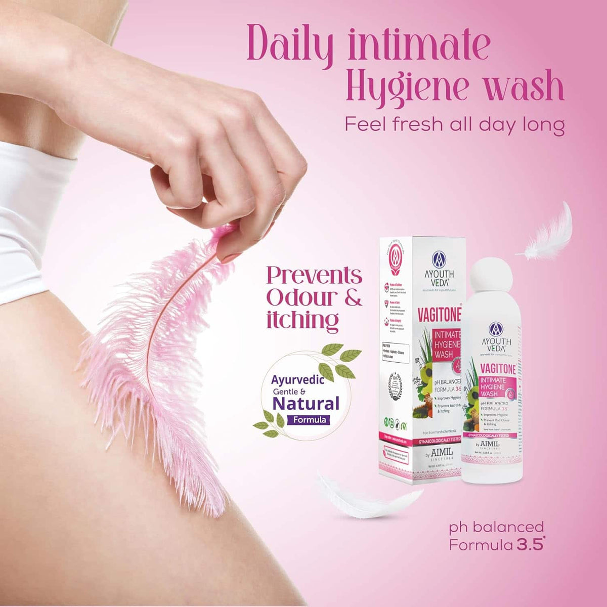 Aimil Ayouthveda Vagitone Intimate Hygiene Wash Ayurvedic