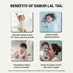 Dabur Lal Tail Ayurvedic Baby Oil