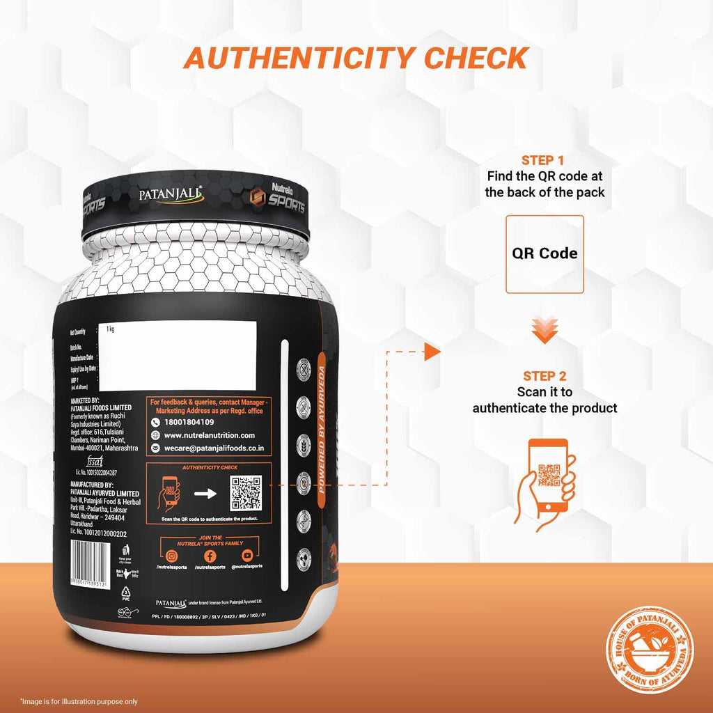 Patanjali Nutrela Sports Isoveda Schokoladen-Irish-Pulver