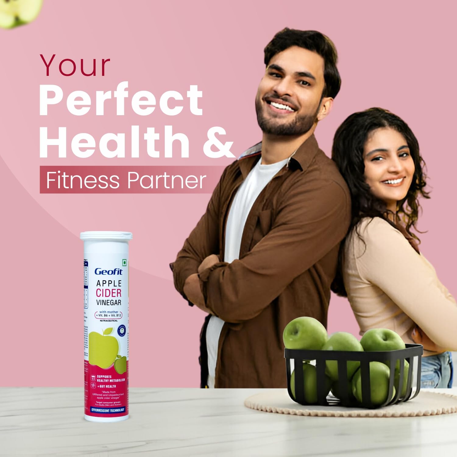 Leeford Geofit Apfelessig Brausetabletten