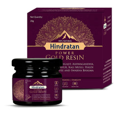 Leeford Hindratan Power Shilajit Gold Resin With Ashwagandha,Kali Musli & Swarna Bhasma 20g