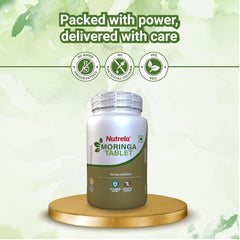 Patanjali Nutrela 1000mg Moringa 60 Tablets