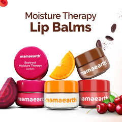 Mamaearth Cocoa Moisture Therapy Lip Balm with Cocoa Butter & Coffee for Dry & Chapped Lips 15g