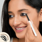 Mamaearth Pack of 2 Charcoal Black Long Stay Eye Kajal with Vitamin C & Chamomile