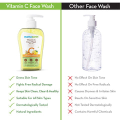 Mamaearth Vitamin C Face Wash With Vitamin C and Turmeric For Skin Illumination