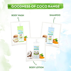 Mamaearth Coco Soft Body Lotion with Coconut Milk & Turmeric for 24-Hour Moisturization 400ml