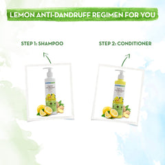 Mamaearth Lemon Anti-Dandruff Conditioner with Lemon & Ginger for Soft & Smooth Hair 250ml