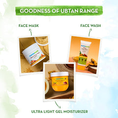 Mamaearth Ubtan Cleansing Milk with Turmeric & Saffron for Gentle Cleansing 100ml