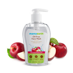 Mamaearth Oil-Free Face Wash with Apple Cider Vinegar & Salicylic Acid for Acne Prone Skin