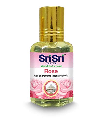 Sri Sri Tattva Aroma Blossom, Divine, Deligth, Jasmine, Rose &amp; Sandal Roll-on-Parfüm