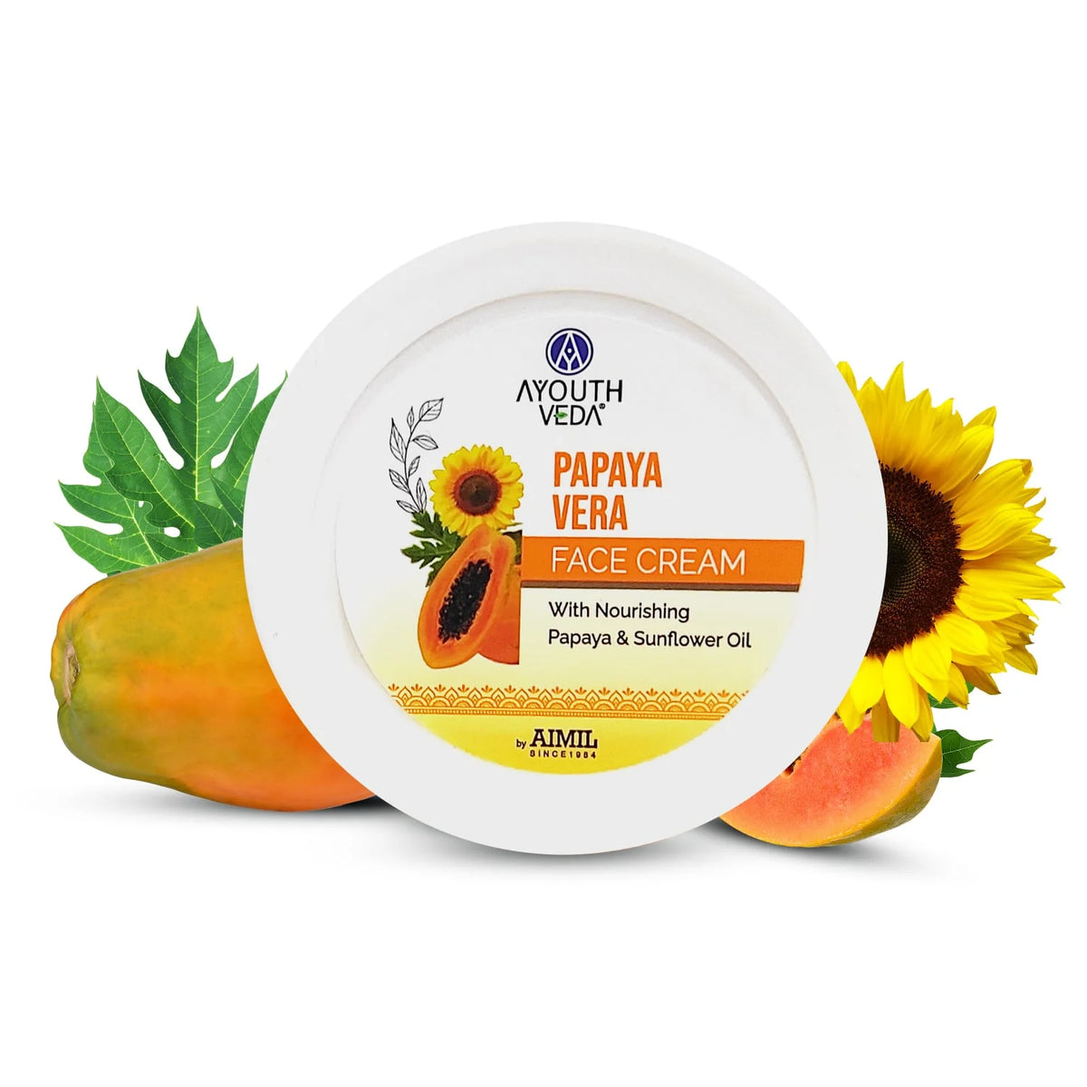 Aimil Ayouthveda Cosmetics Papaya Vera Face Cream 50g