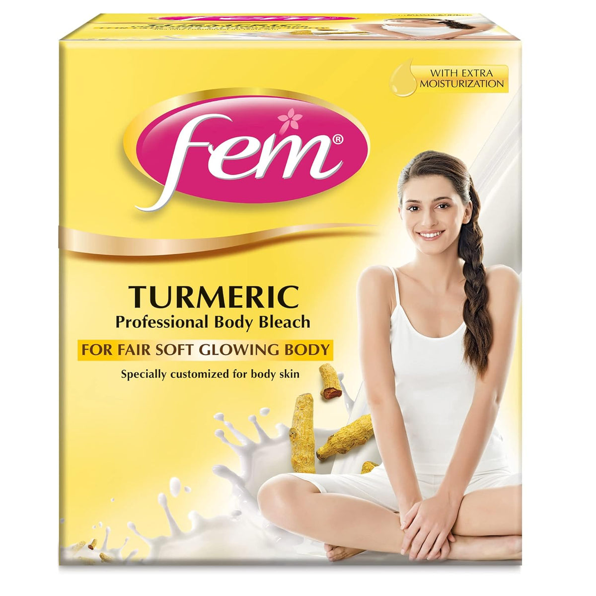 Fem Turmeric Professional Body Bleach 1KG