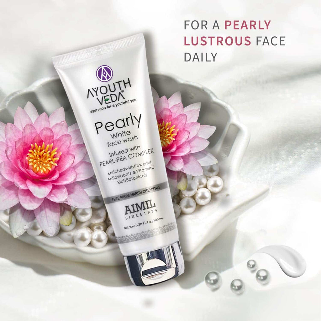 Aimil Ayouthveda Pearly White Face Wash Ayurvedic – 100ml