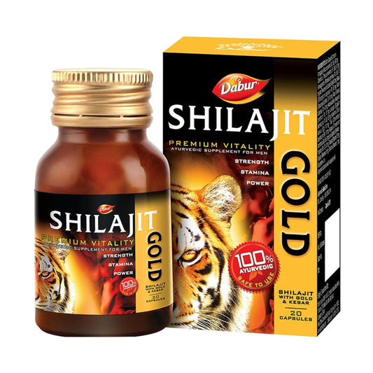 Dabur Ayurvedic Shilajit Gold Capsules