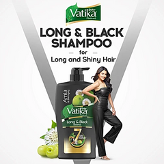 Dabur Ayurvedic Vatika Long & Black Hair Shampoo