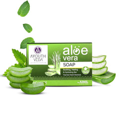 Aimil Ayouthveda Cosmetics Ayouthveda Aloe Vera Bathing Soap 100g