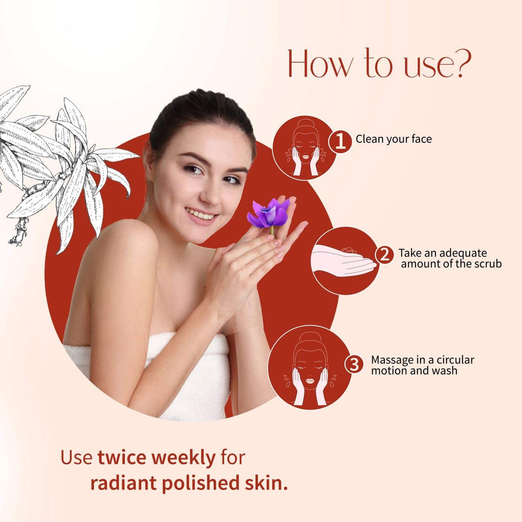 Aimil Ayouthveda Kunkumadi Facial Scrub – 50g