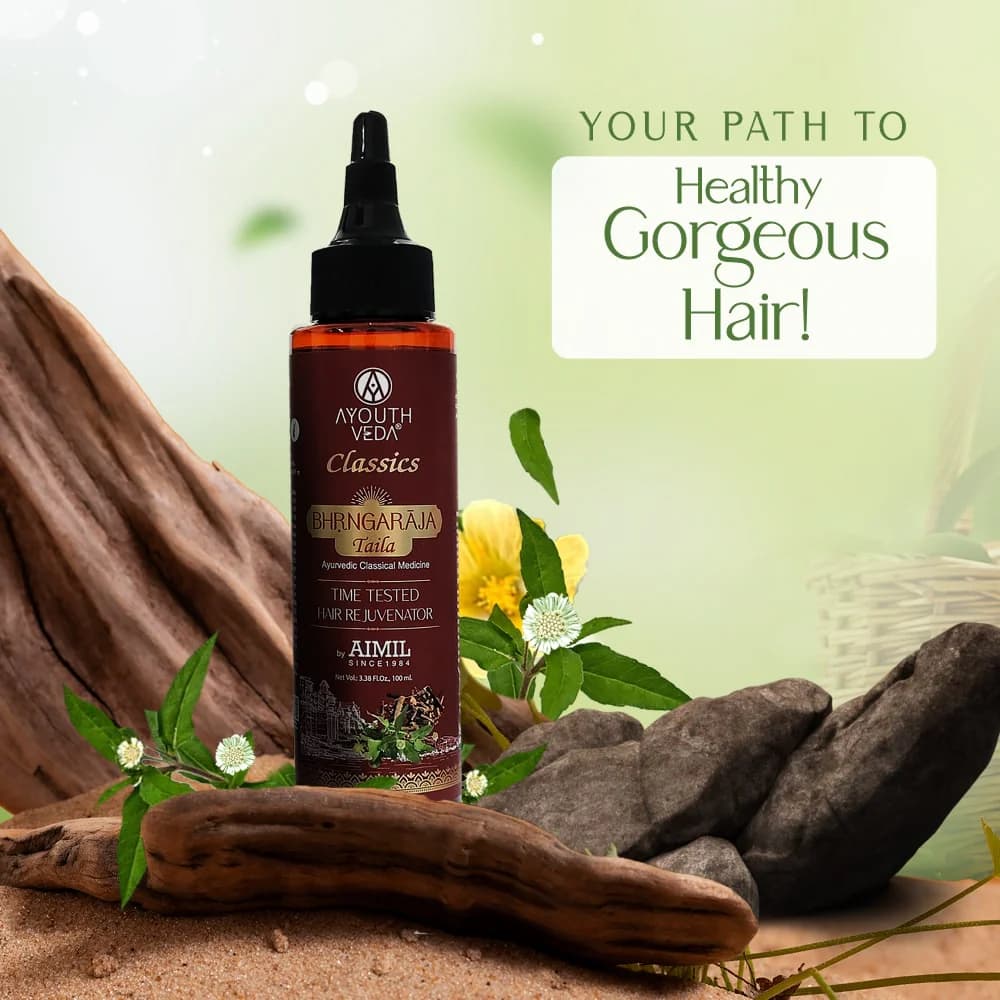Ayouthveda Bhringraj Taila Ayurvedic Hair Oil – 100ml