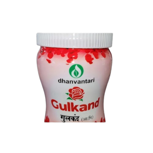 Dhanvantari Ayurvedisches Antazidum, nützlich bei Harnverbrennung und Kalziummangel, Gulkand-Paste, 400 g