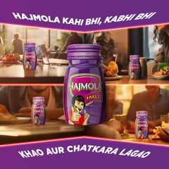 Dabur Hajmola Tasty Digestive Anardana,Chatcola,Imli,Limcola,Pudina & Regular 120 Tablets