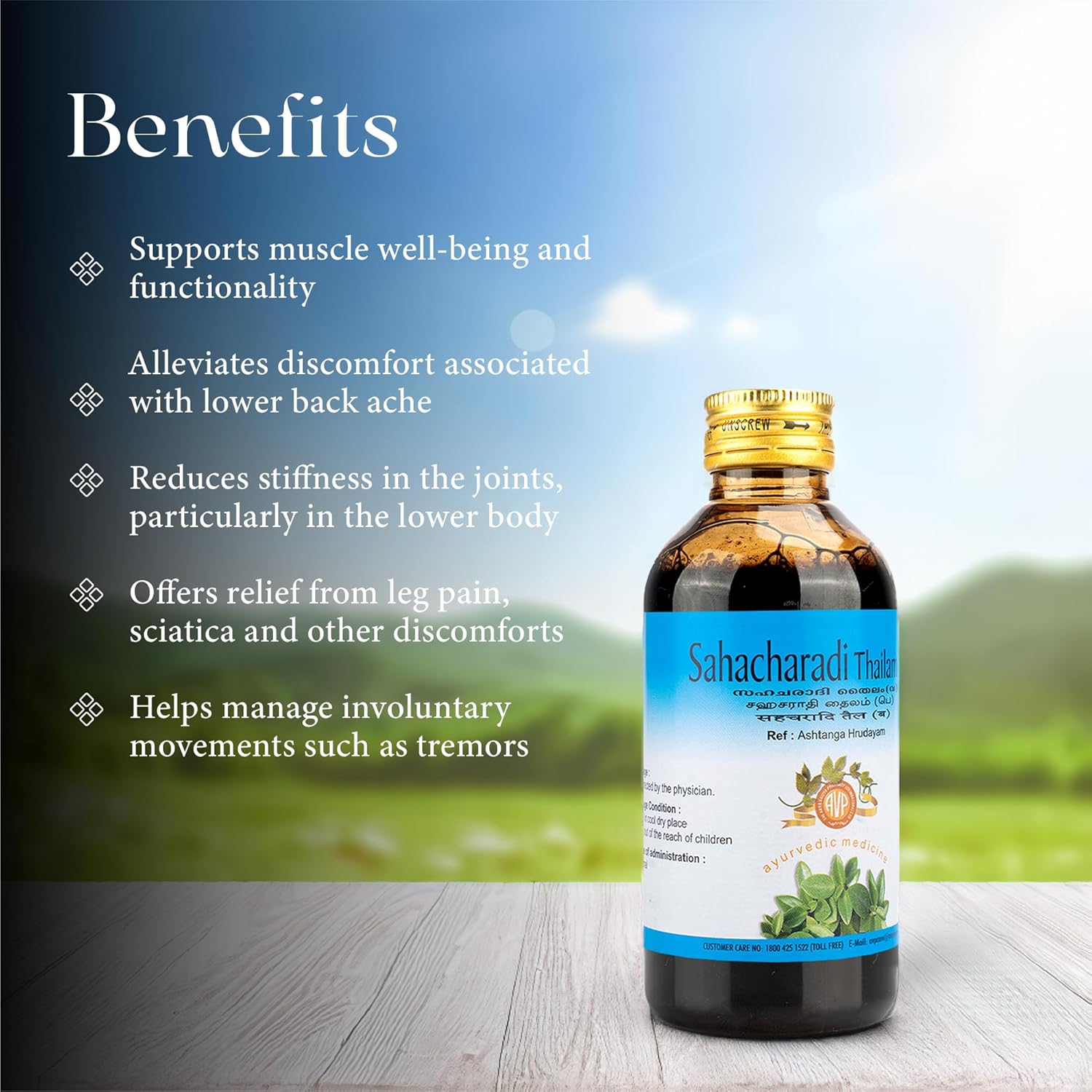 AVP Ayurvedic Sahacharadi Thailam Oil